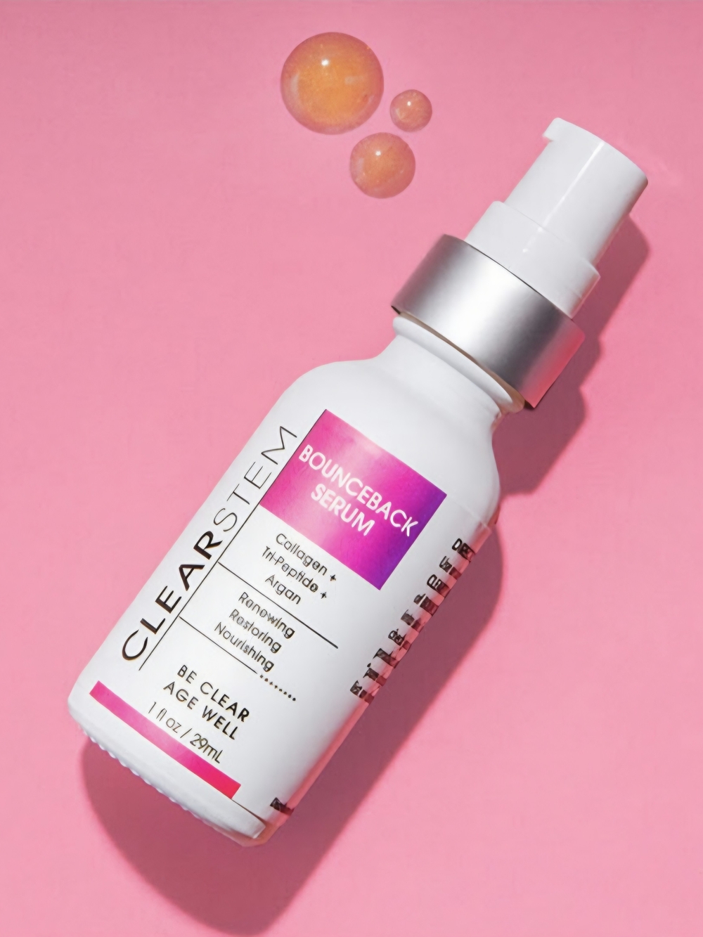 CLEARSTEM Bounceback Serum — Pink Bottle